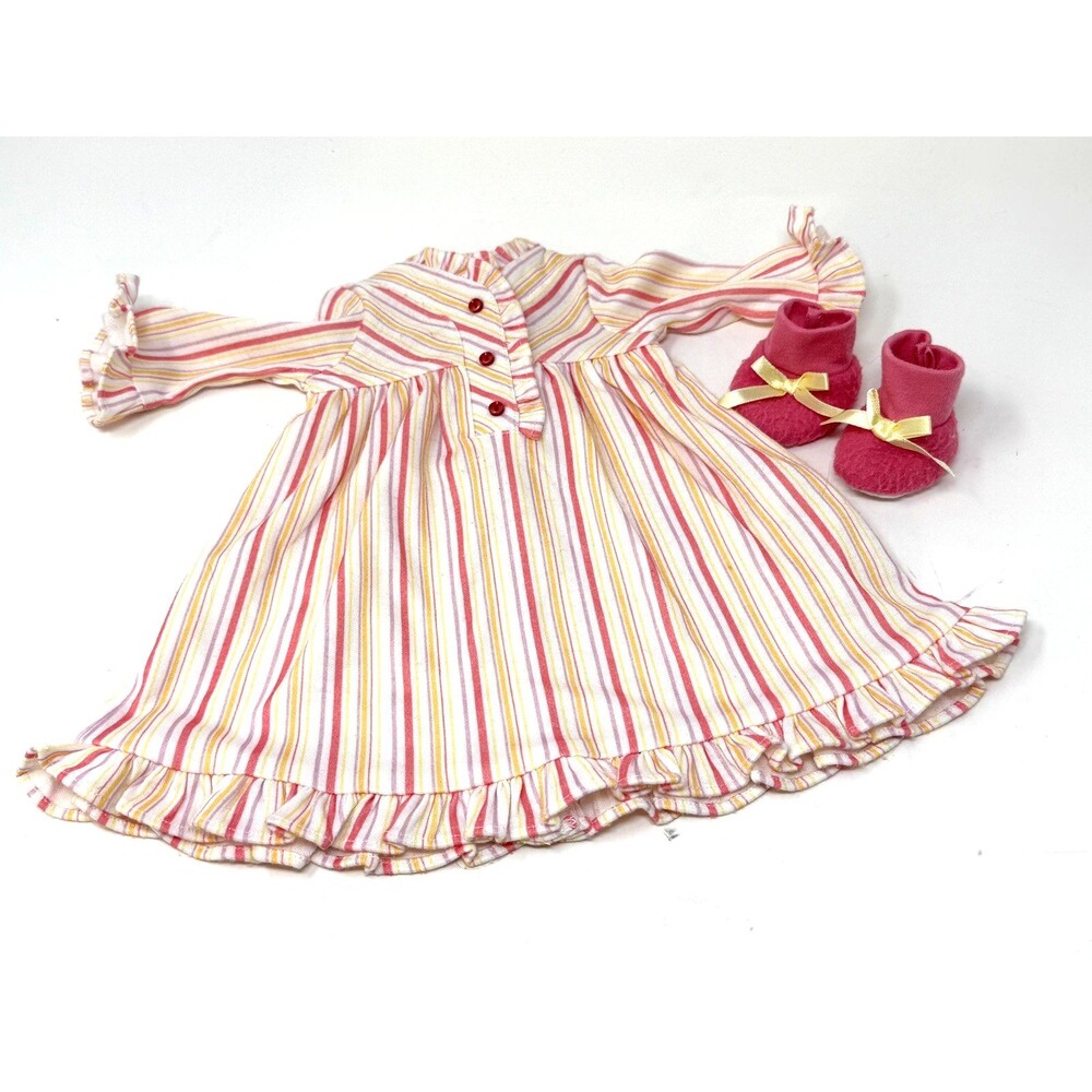 RETIRED American Girl Doll Kit Kittredge Striped Nightie